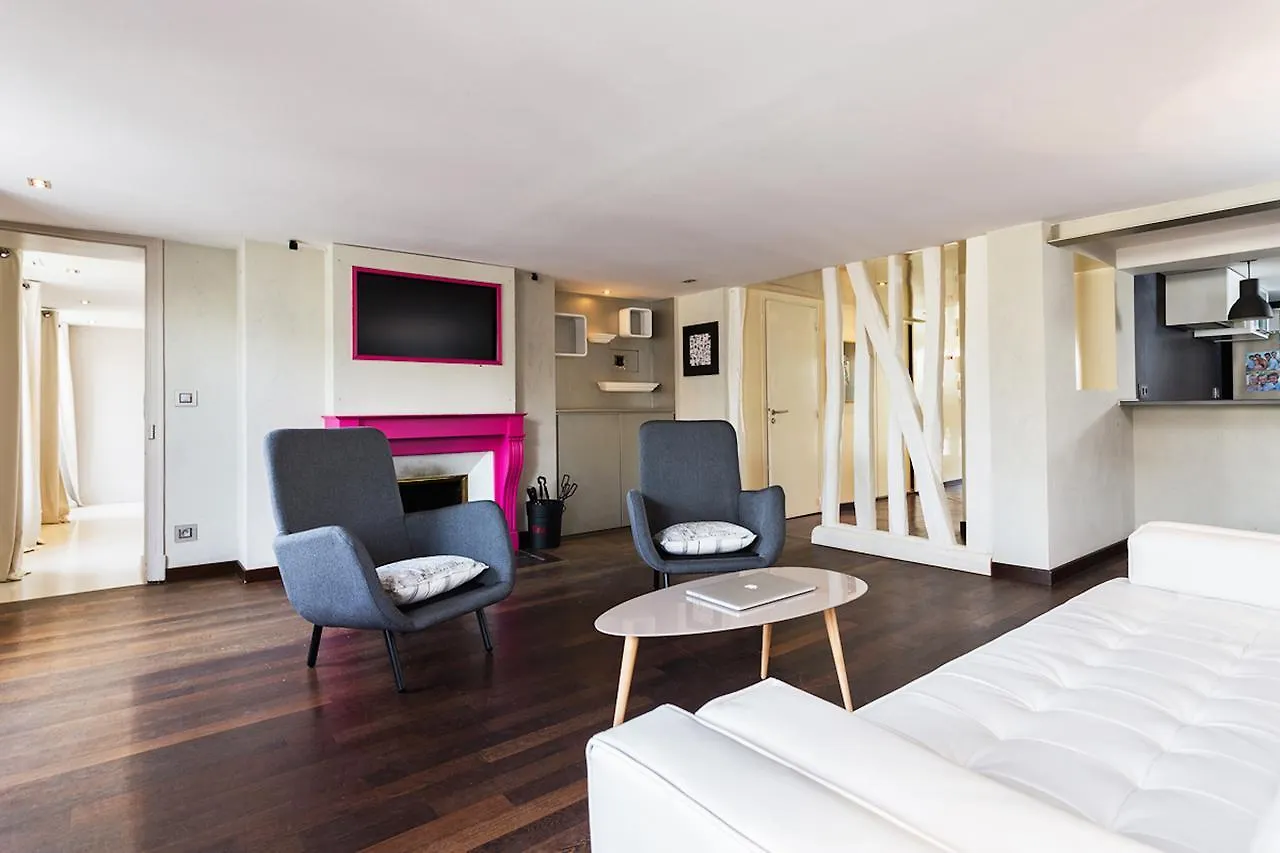 Apartman Private Penthouse - Champs Elysees - Arc De Triomphe Párizs